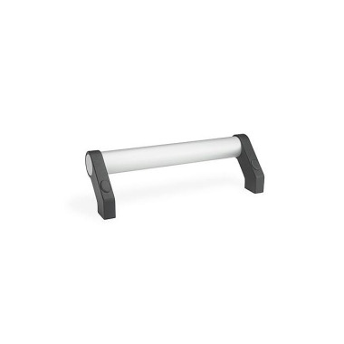 Ganter Tubular Handles, Aluminum / Zinc Die Casting 333-28-600-B-EL