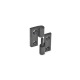 Ganter Hinges, Plastic, Detachable 337.1-60-60-8-A-1-SW