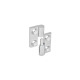 Ganter Stainless Steel Hinges, Detachable 337-NI-40-40-A-1-GS