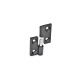 Ganter Hinges, Detachable, Zinc Die casting 337-ZD-40-40-A-2-SW