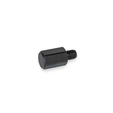 Ganter Positioning and Supporting Elements with Threaded Stud 408.1-ST-16-M10-B