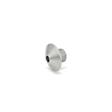 Ganter Stainless Steel Positioning Bushings with Ramping Cone 412.5-M12X1,5-B4,2