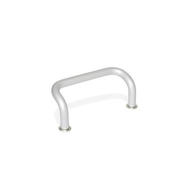 Ganter Cabinet U-Handles, Aluminum 425.1-AL-10-120-EL