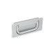 Ganter Folding Handles with Recessed Tray 425.8-100-CR-SR-A