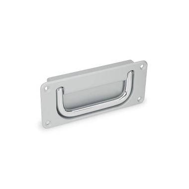 Ganter Folding Handles with Recessed Tray 425.8-120-CR-SR-A