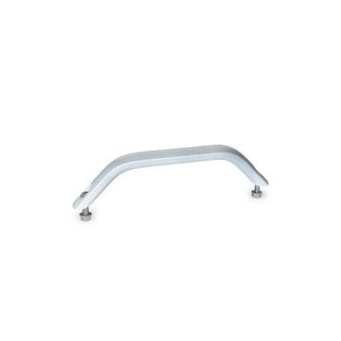 Ganter Cabinet U-Handles, Aluminum 428-AL-28-400-B-SR