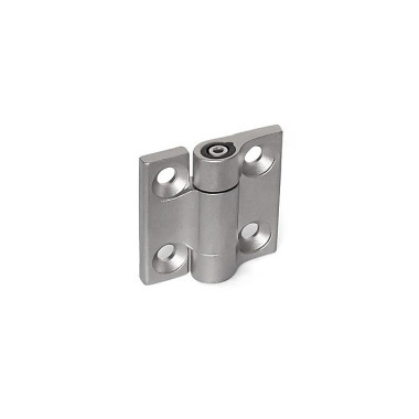 Ganter Stainless Steel Hinges, with Adjustable Friction 437-A4-50-50-A-GS