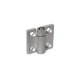 Ganter Stainless Steel Hinges, with Adjustable Friction 437-A4-60-60-A-GS