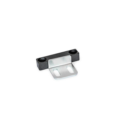 Ganter Magnetic Catches, with Rubberized Magnetic Surface 4470-50-C1-L2-SW