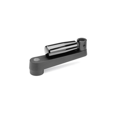 Ganter Cranked Handles with Retractable Handle, Aluminum 471.3-160-B17