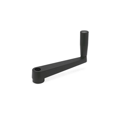 Ganter Cranked Handles, Aluminum 471-80-B10