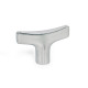 Ganter T-Handles, Stainless Steel 5063-100-M12-PL