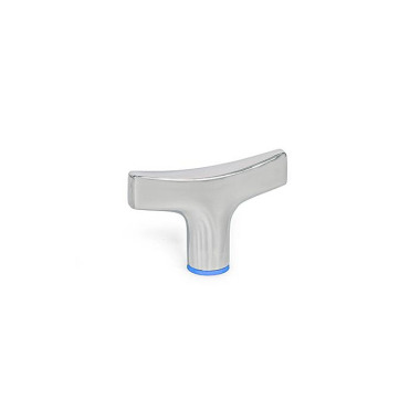 Ganter T-Handles, Stainless Steel, Hygienic Design 5064-80-M8-PL-E