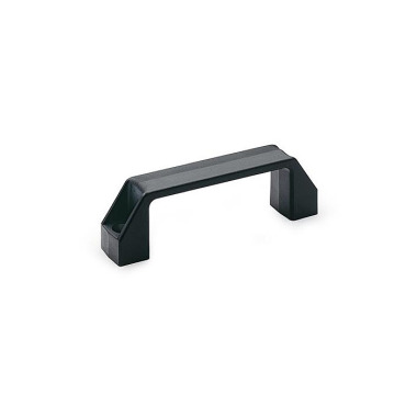 Ganter Cabinet U-Handles, Plastic, for Countersunk Screws 528.2-PA-179-SW