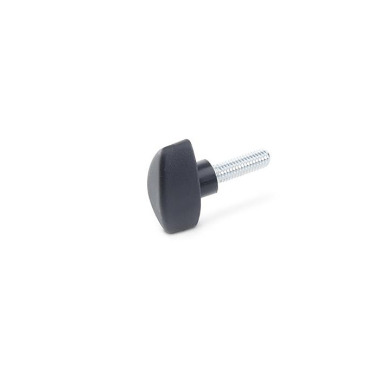 Ganter Wing Screws with Protruding Hub 531.1-48-M8-16