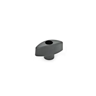 Ganter Wing Nuts with Protruding Hub 532.1-48-M10-D