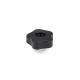 Ganter Star Knobs with Protruding Steel Bushing, without Cover Cap 5337.1-50-M10-D