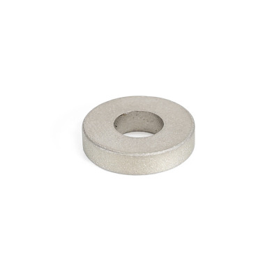 Ganter Raw Magnets, Samarium, Cobalt, Disk-Shaped, Disk-Shaped, with Bore or Countersunk 55.1-SC-24-11-4