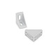 Ganter Fixing Angle Pieces, Type A, Plastic 561-19-40-40-A-1