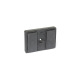 Ganter Retaining Magnets, Rectangular-Shaped, with Rubber Jacket 57.2-HF-70-M5-A-SW