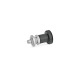 Ganter Indexing Plungers, Stainless Steel / Plastic Knob 607-6-AK-NI