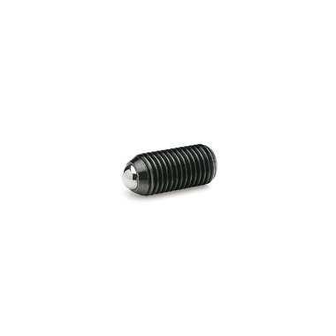 Ganter Spring Plungers with Ball, with Internal Hex, Steel / Stainless Steel 615.3-M10-K