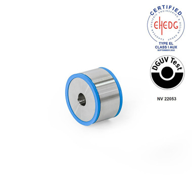 Ganter Spacers, Stainless Steel , Hygienic Design 6226-34-12-A1-MT-E