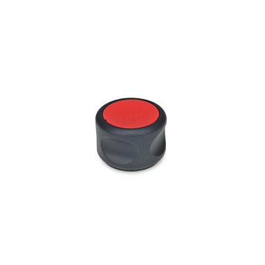 Ganter Control Knobs, Plastic, Bushing Stainless Steel, Softline 624.5-50-B6-DRT