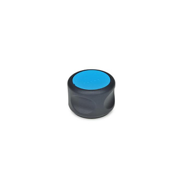 Ganter Control Knobs, Plastic, Bushing Stainless Steel, Softline 624.5-63-K10-DBL