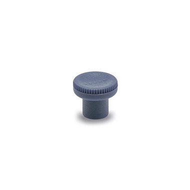 Ganter Knurled knobs, Plastic, Detectable, FDA Compliant, Threaded Bushing Stainless Steel 676-31-M8-MDB