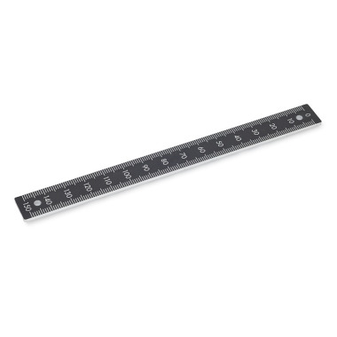 Ganter Rulers, Aluminum, with Mounting Holes 711.2-AL-150-S-O-1