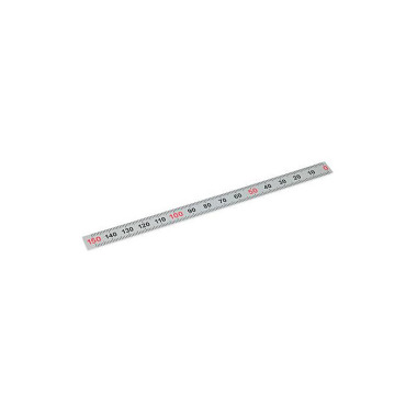 Ganter Rulers, Stainless Steel / Plastic, Self-Adhesive 711-KUS-50-W-R