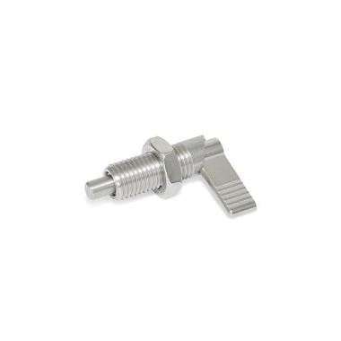 Ganter Stainless Steel Cam Action Indexing Plungers, without Locking Function 721.5-6-M12X1,5-LAK