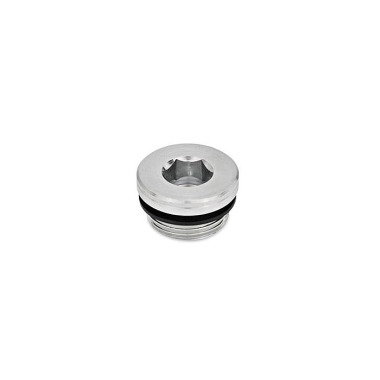 Ganter Threaded Plugs, Steel 749-M24X1,5-A