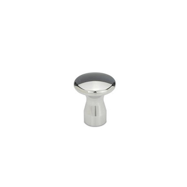 Ganter Mushroom Shaped Knobs, Stainless Steel 75.5-16-M5-D-PL