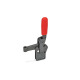 Ganter Toggle Clamps, Steel, Operating Lever Vertical, with Vertical Mounting Base, Heavy Duty Type „Longlife“ 810.11-440-F