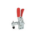 Ganter Toggle Clamps, Steel, Operating Lever Vertical, with Lock Mechanism, with Vertical Mounting Base 810.4-130-BLC