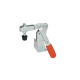 Ganter Toggle Clamps, Steel, Operating Lever Vertical, with Dual Flanged Mounting Base 812-200-CV