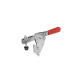 Ganter Toggle Clamps, Stainless Steel, Operating Lever Horizontal, with Side Mounting 820.2-230-MFC-NI