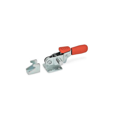 Ganter Latch Type Toggle Clamps, with Safety Hook, with Pulling Action 851.3-160-T