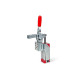 Ganter Toggle Clamps, Steel, Pneumatic, with Additional Manual Operation 862.1-230-APVS-M