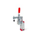 Ganter Toggle Clamps, Steel, Pneumatic, with Additional Manual Operation 862.1-230-CPVS-M