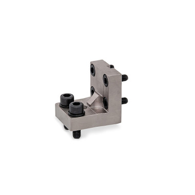 Ganter Holders for Clamping Jaws, Steel, Static Holders 868.1-42-R-NC