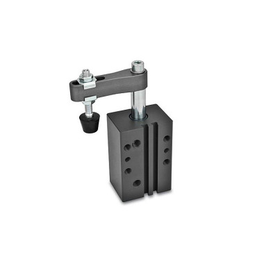 Ganter Swing Clamps, Pneumatic, in Block Version 875-25-14-R-AC