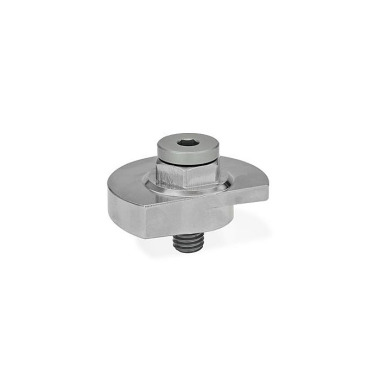 Ganter Clamping Bolts, Stainless Steel, Downward Clamping, with Threaded Bolt 918.7-50-SK-R