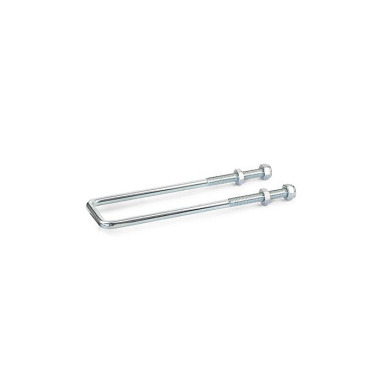 Ganter Square U-Bolts, Steel 951.1-M8-38-157-ST