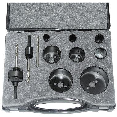 ALFRA HSS-Bi hole saw set for plumbers 0503009