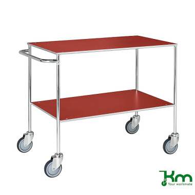 Kongamek Table trolley, fully welded, 1000 x 580 x 850 mm KM170-1