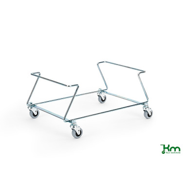 Kongamek Shopping basket collection trolley, 430 x 285 x 285 mm KM1610501