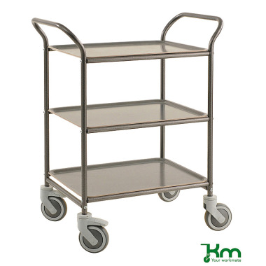 Kongamek Tray trolley, 770 x 495 x 960 mm KM1620-AA